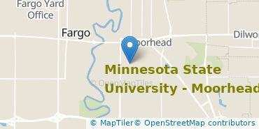 Location of Minnesota State University Moorhead