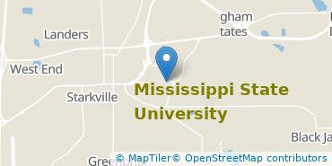 Location of Mississippi State University