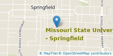 Location of Missouri State University-Springfield
