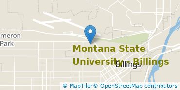 Location of Montana State University Billings