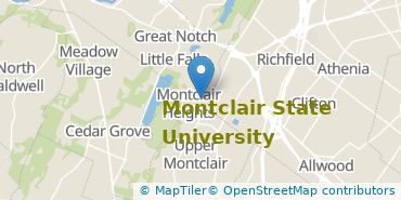 Location of Montclair State University