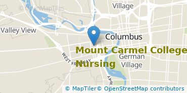 Location of Mount Carmel College of Nursing
