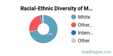 Graduate Racial-Ethnic Diversity at Mount Marty University