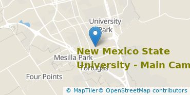 Location of New Mexico State University-Main Campus