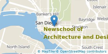 Location of Newschool of Architecture and Design