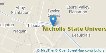 Location of Nicholls State University