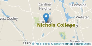 Location of Nichols College
