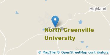 Location of North Greenville University