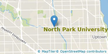 Location of North Park University