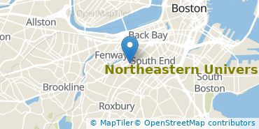 Location of Northeastern University