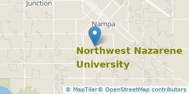 Location of Northwest Nazarene University