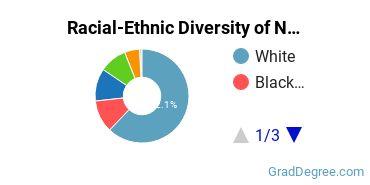 Graduate Racial-Ethnic Diversity at Northwest University-Center for Online and Extended Education