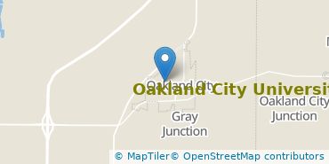 Location of Oakland City University