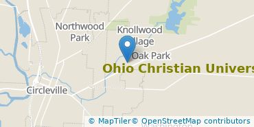 Location of Ohio Christian University