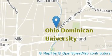 Location of Ohio Dominican University