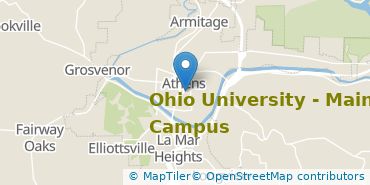 Location of Ohio University-Main Campus