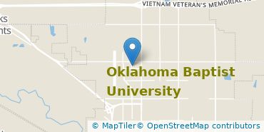 Location of Oklahoma Baptist University
