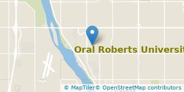 Location of Oral Roberts University