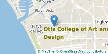 Location of Otis College of Art and Design