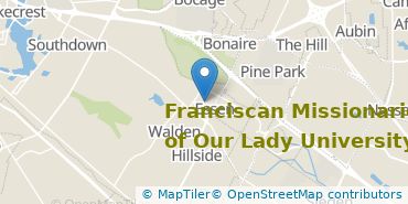 Location of Franciscan Missionaries of Our Lady University