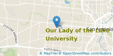 Location of Our Lady of the Lake University