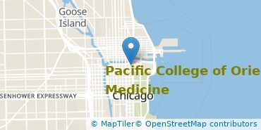 Location of Pacific College of Health and Science