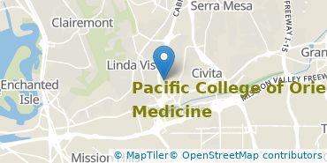 Location of Pacific College of Health and Science