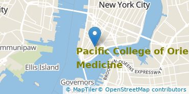 Location of Pacific College of Health and Science
