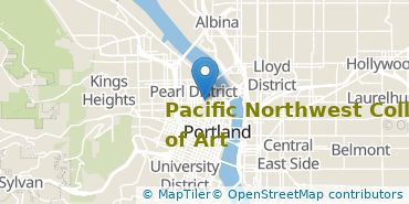 Location of Pacific Northwest College of Art