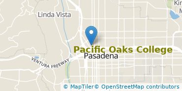 Location of Pacific Oaks College