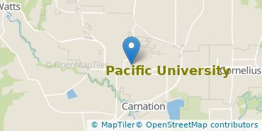 Location of Pacific University