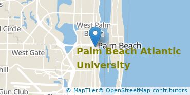 Location of Palm Beach Atlantic University