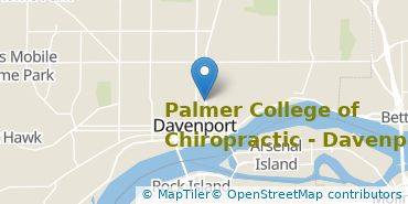 Location of Palmer College of Chiropractic