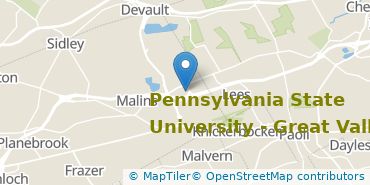 Location of Pennsylvania State University-Penn State Great Valley