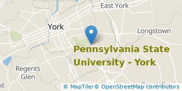 Location of Pennsylvania State University-Penn State York