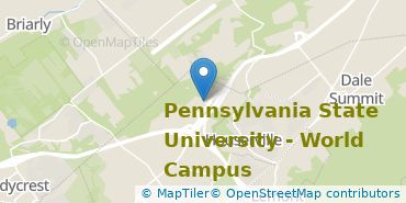 Location of Pennsylvania State University-World Campus