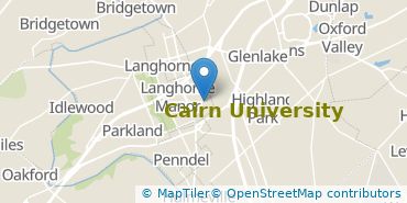 Location of Cairn University-Langhorne
