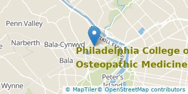 Location of Philadelphia College of Osteopathic Medicine