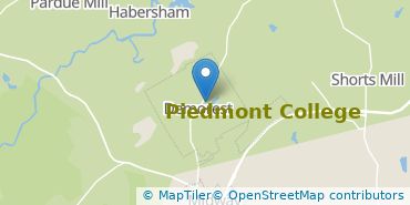 Location of Piedmont University