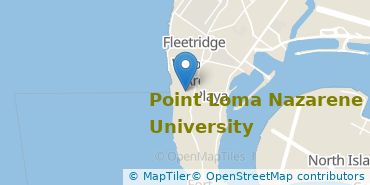 Location of Point Loma Nazarene University