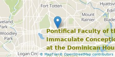 Location of Pontifical Faculty of the Immaculate Conception at the Dominican House of Studies