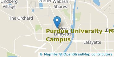 Location of Purdue University-Main Campus