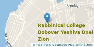 Location of Rabbinical College Bobover Yeshiva Bnei Zion