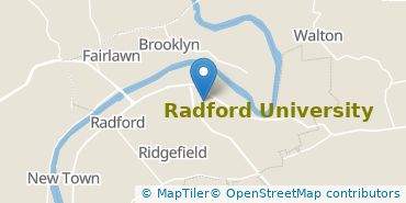 Location of Radford University