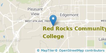 Location of Red Rocks Community College