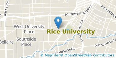 Location of Rice University