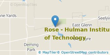 Location of Rose-Hulman Institute of Technology