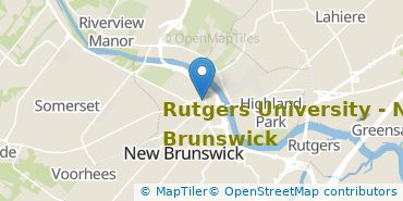 Location of Rutgers University-New Brunswick