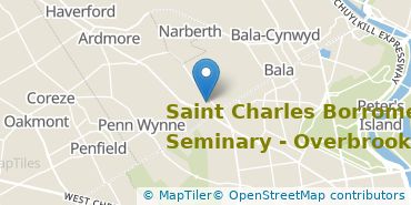 Location of Saint Charles Borromeo Seminary-Overbrook