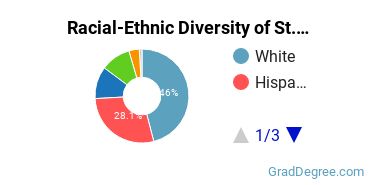 Graduate Racial-Ethnic Diversity at Saint Edward's University